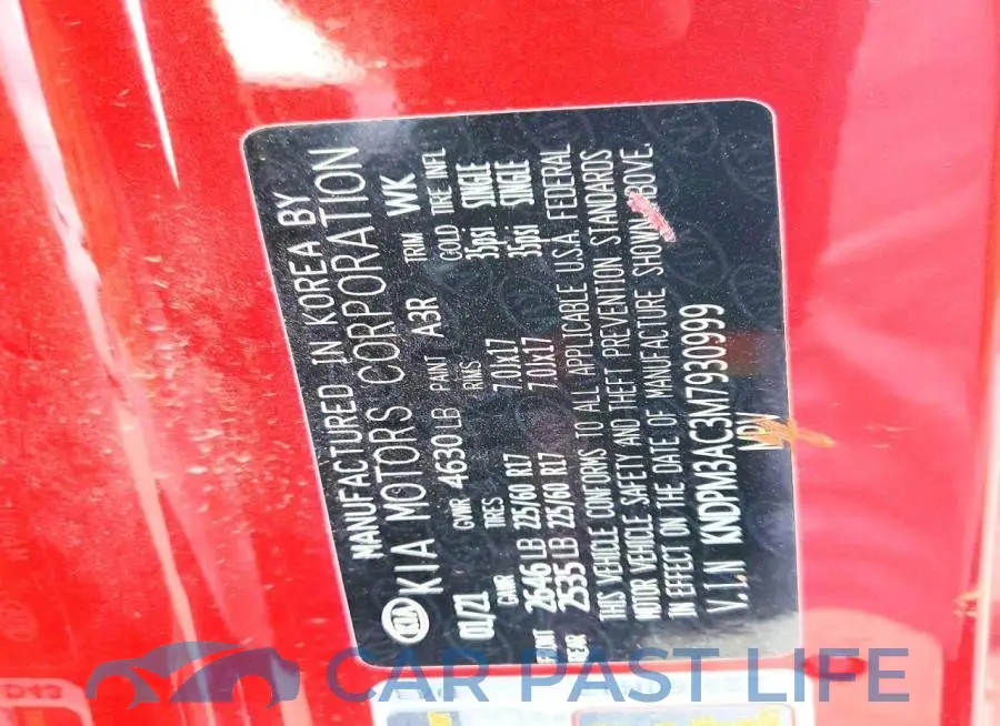 KNDPM3AC3M7930999# 14