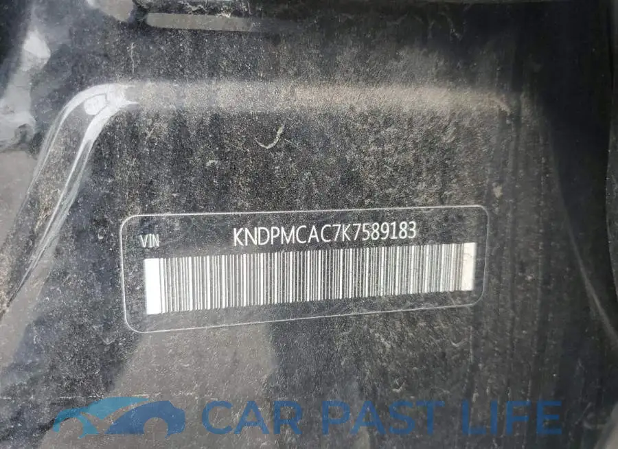 KNDPMCAC7K7589183# 13