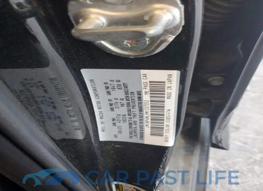 JM1BPAML9M1307052# 12
