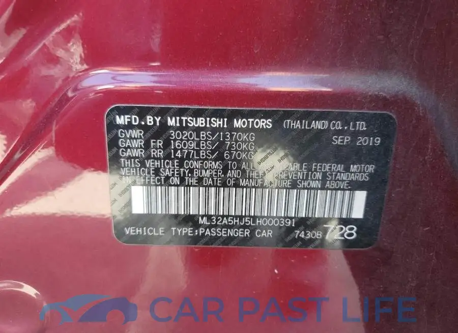 ML32A5HJ5LH000391# 12