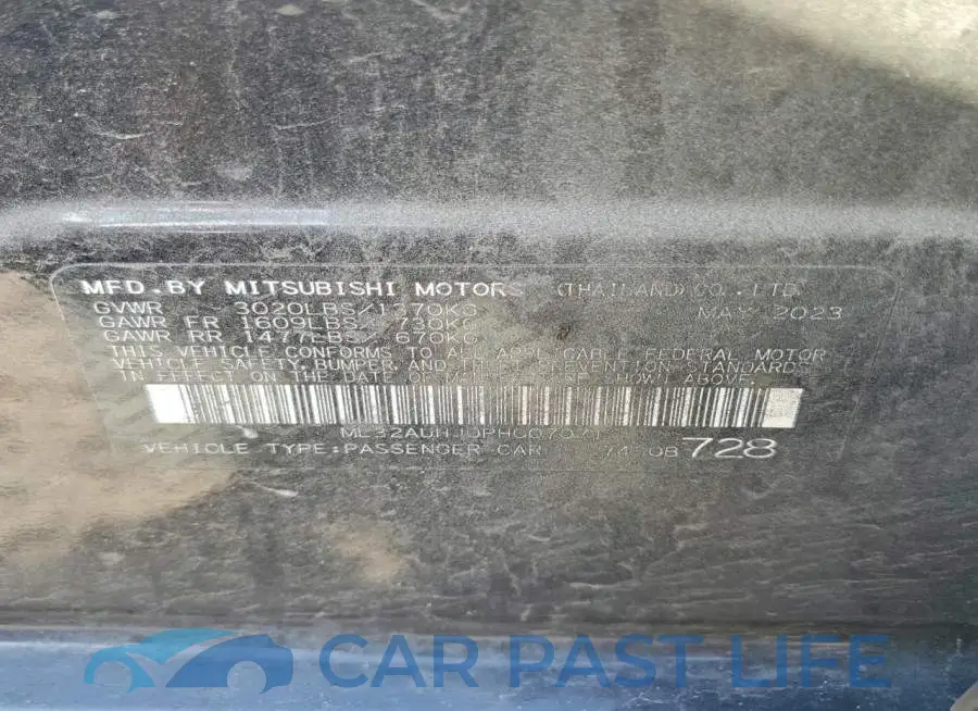 ML32AUHJ0PH007071# 12