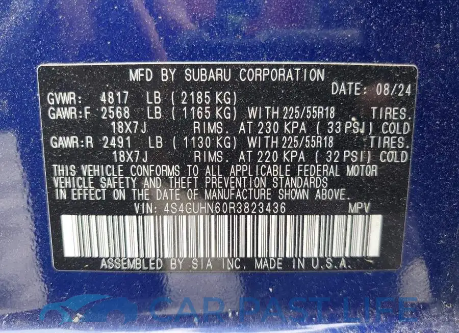 4S4GUHN60R3823436# 14