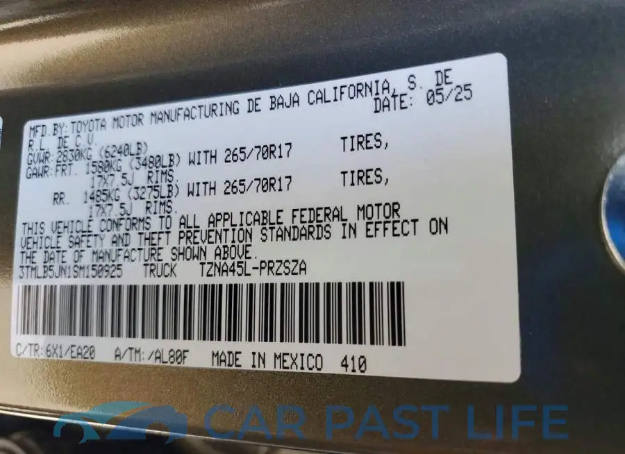 3TMLB5JN1SM150925# 13