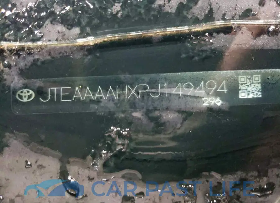 JTEAAAAHXPJ149494# 13