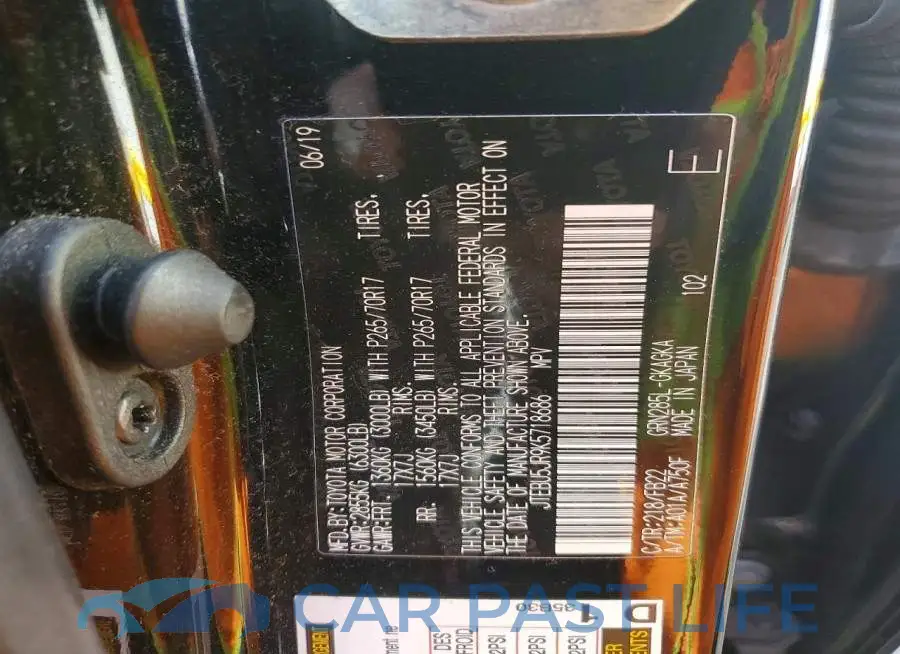 JTEBU5JR9K5718686# 13