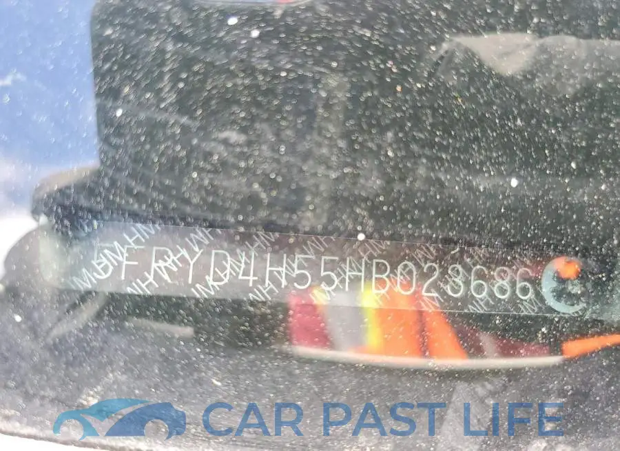5FRYD4H55HB023686# 13