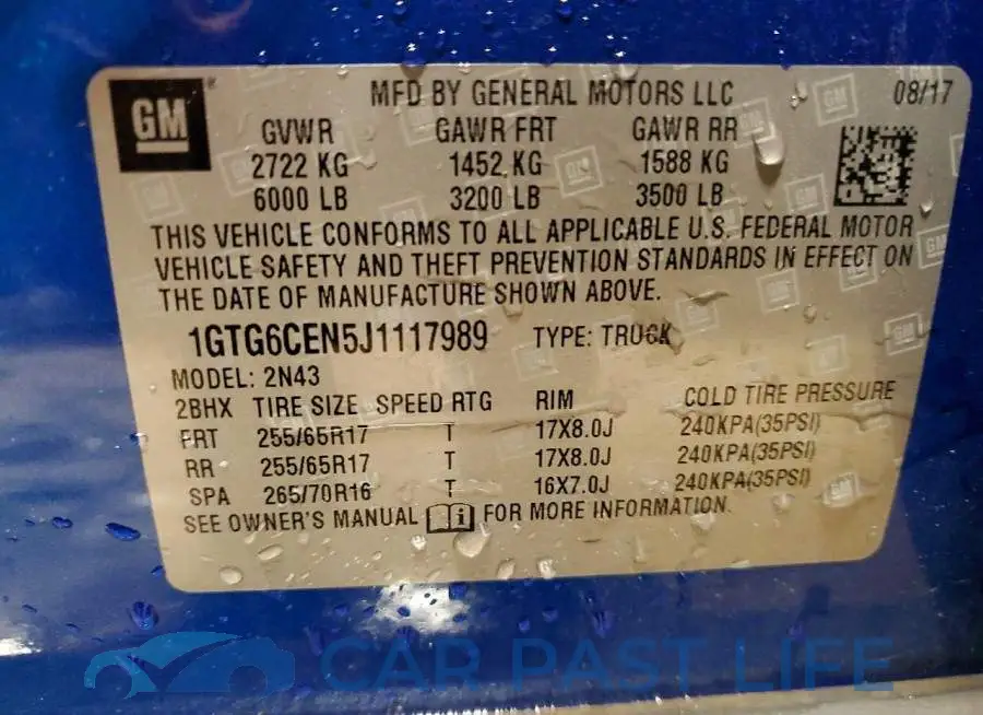 1GTG6CEN5J1117989# 12