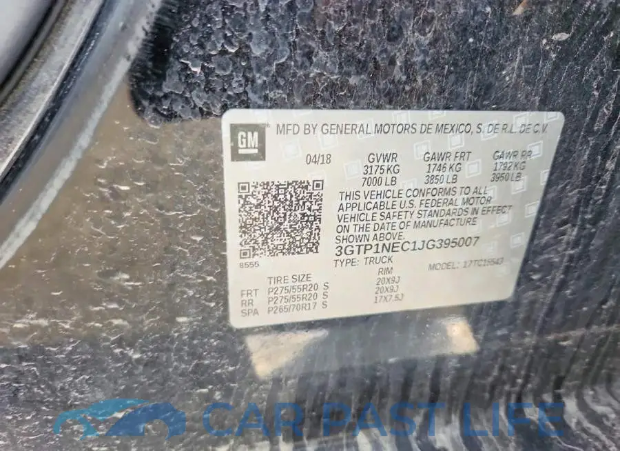 3GTP1NEC1JG395007# 12