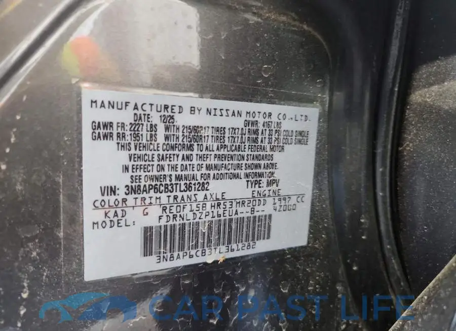 3N8AP6CB3TL361282# 13