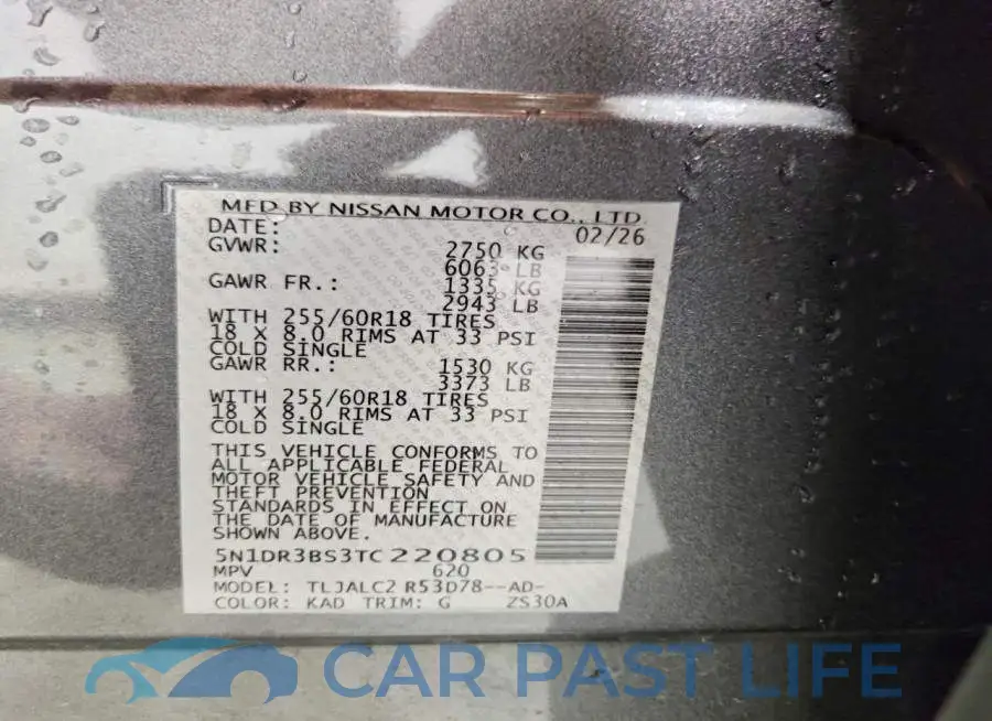 5N1DR3BS3TC220805# 13