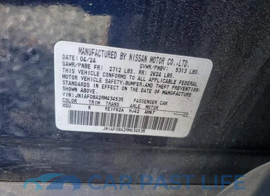 JN1AF0BA2RM434535# 13