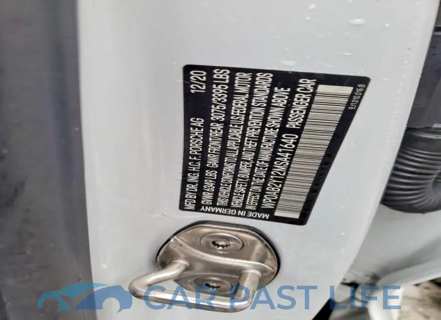 WP0AB2Y12MSA41640# 12