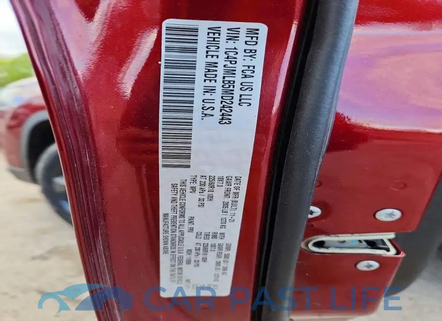 1C4PJMLB5MD242443# 14