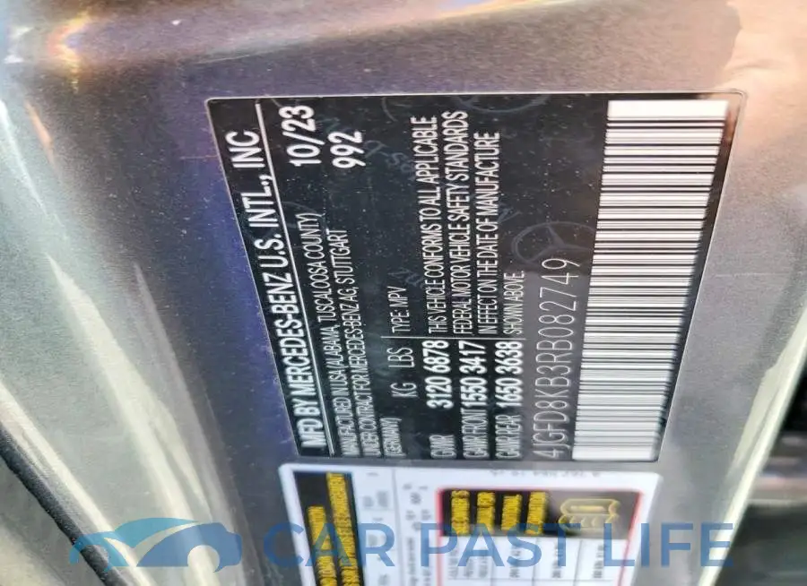 4JGFD8KB3RB082749# 13
