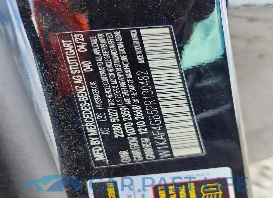 W1KAF4GB5PR130482# 13