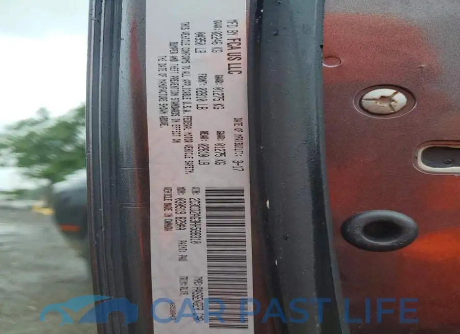 2C3CDZAG3HH598310# 13