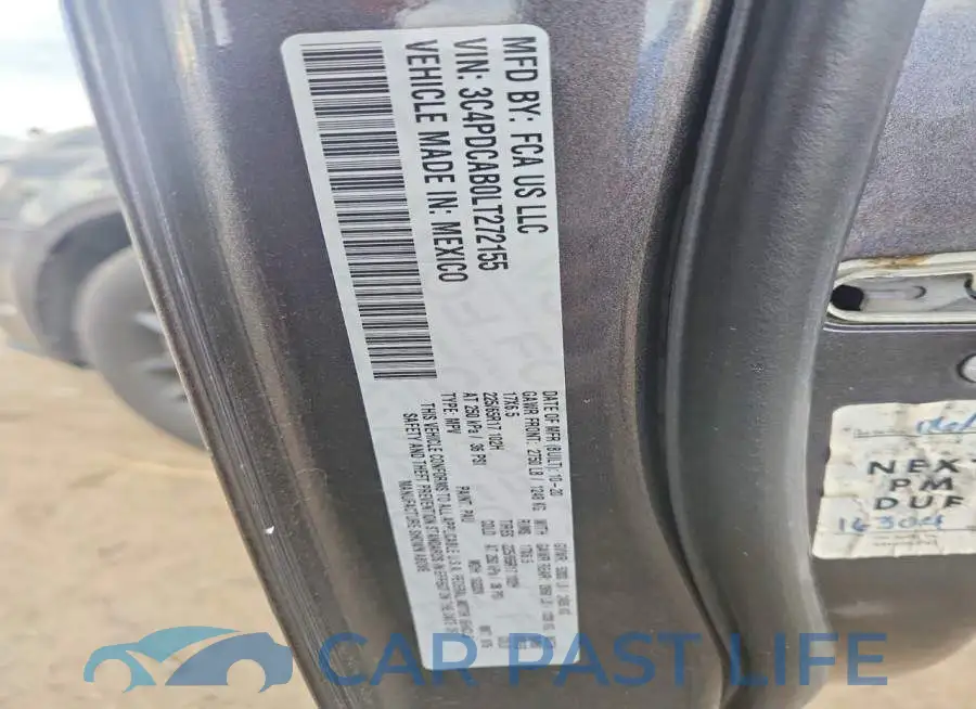 3C4PDCAB0LT272155# 13