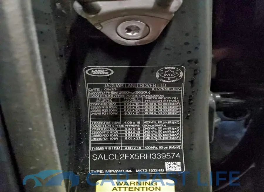 SALCL2FX5RH339574# 13