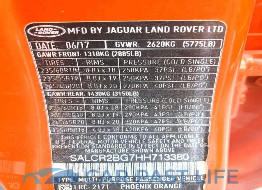 SALCR2BG7HH713380# 13