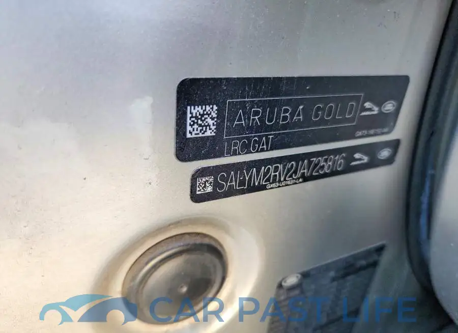 SALYM2RV2JA725816# 14