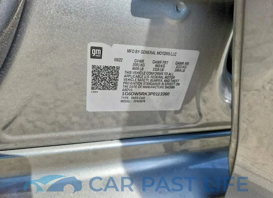 1G6DW5RK3P0113360# 13