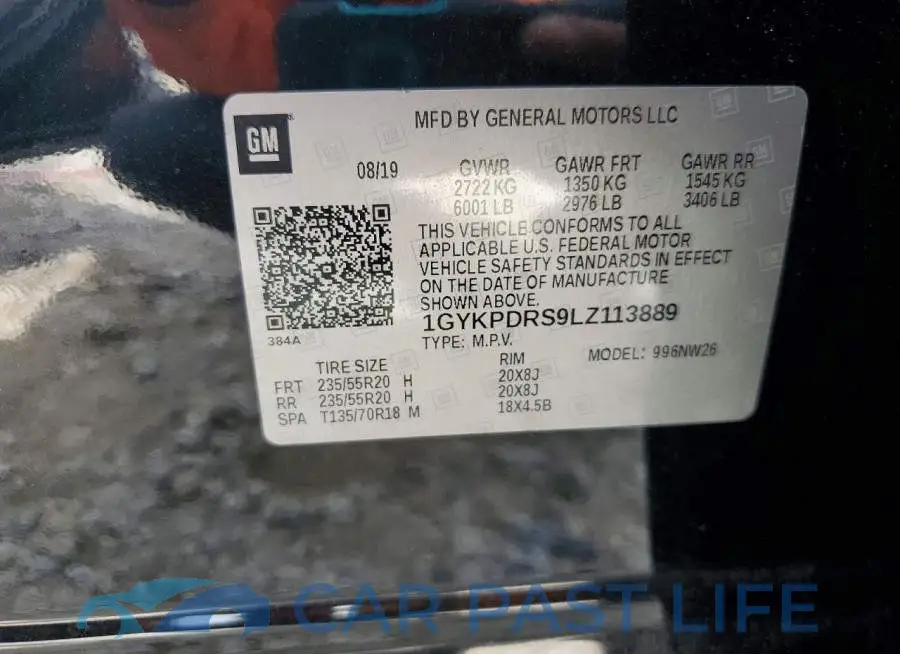 1GYKPDRS9LZ113889# 13