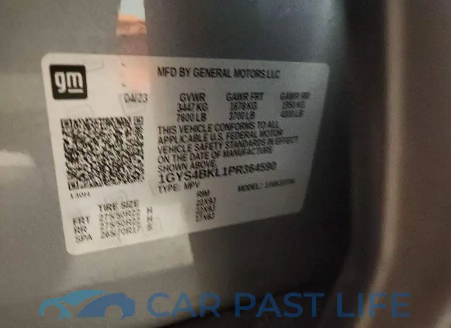 1GYS4BKL1PR364590# 13