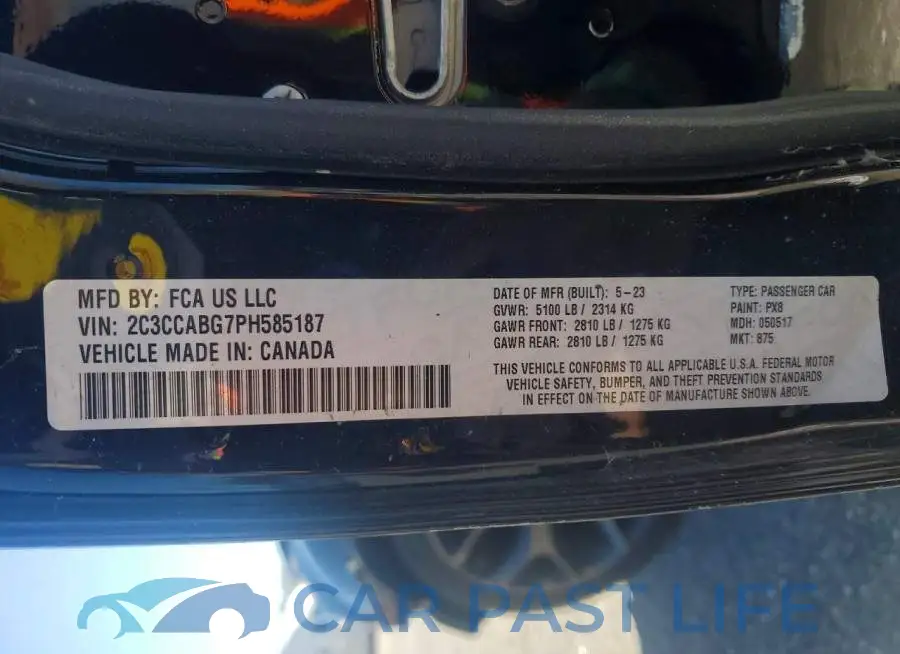 2C3CCABG7PH585187# 13