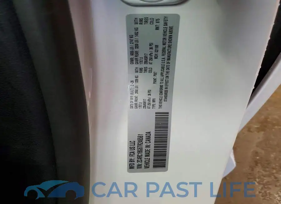 2C4RC1BG6TR246561# 13