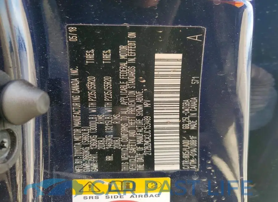 2T2BZMCA2JC153489# 13