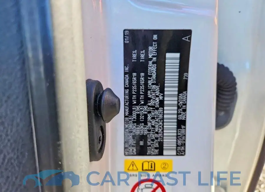 2T2BZMCA3KC186289# 13