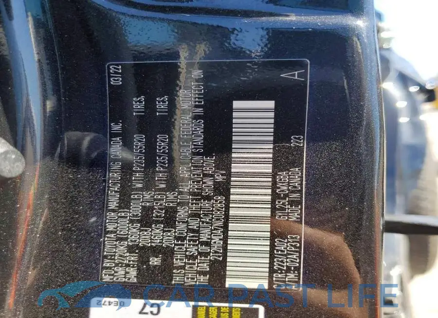 2T2HGMDA7NC082858# 14