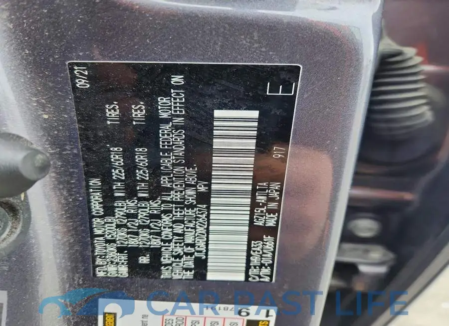 JTJGARDZXM2264374# 13