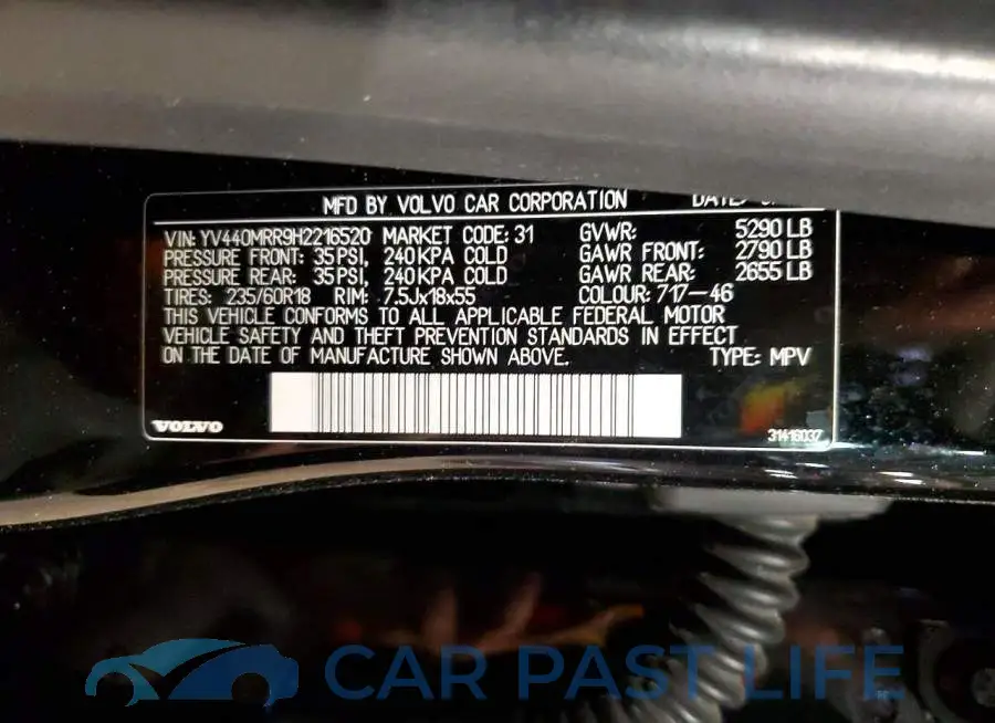 YV440MRR9H2216520# 13