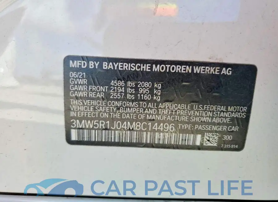 3MW5R1J04M8C14496# 12