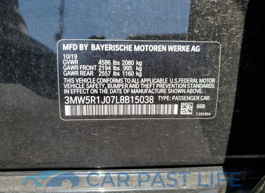 3MW5R1J07L8B15038# 13
