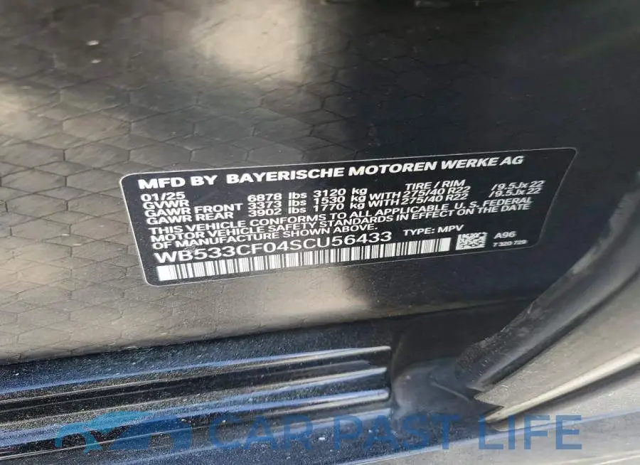 WB533CF04SCU56433# 13