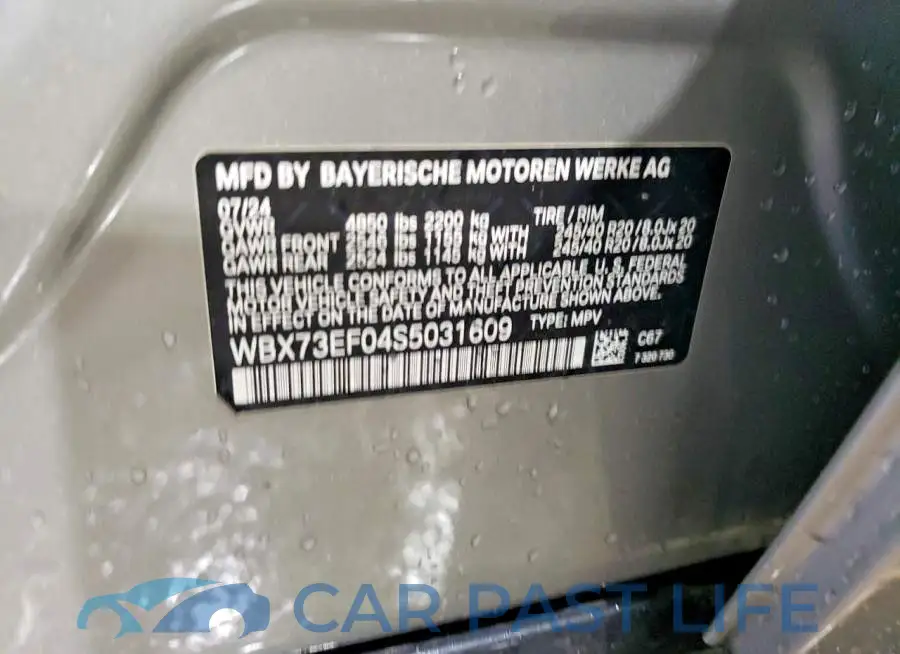 WBX73EF04S5031609# 14