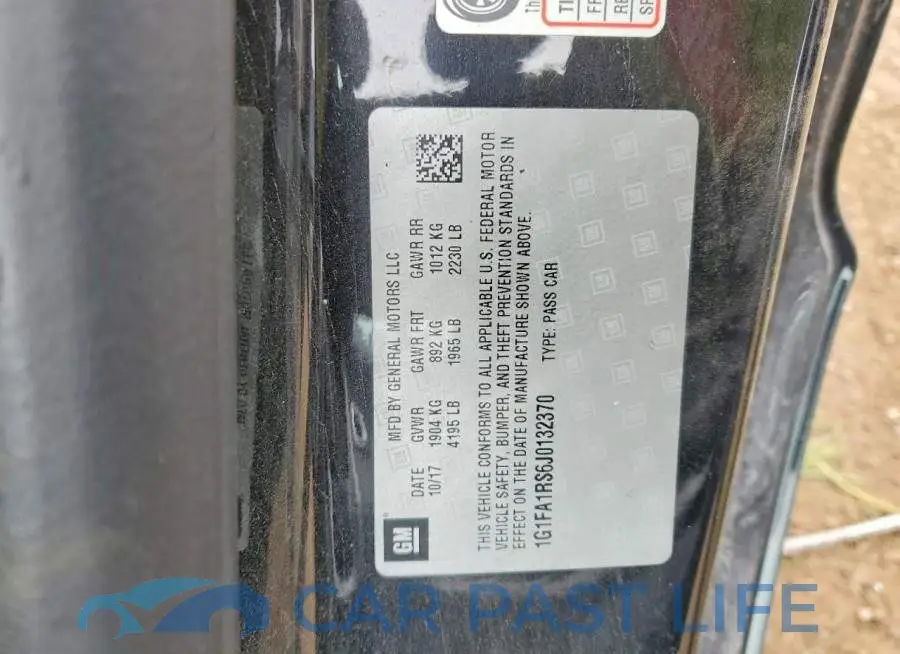 1G1FA1RS6J0132370# 12