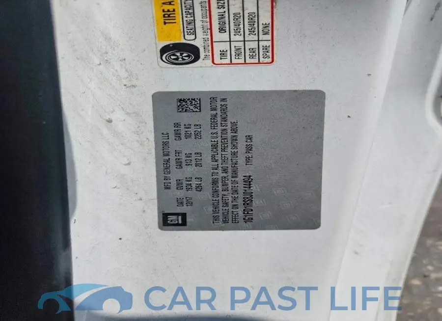 1G1FD1RS8J0144494# 12