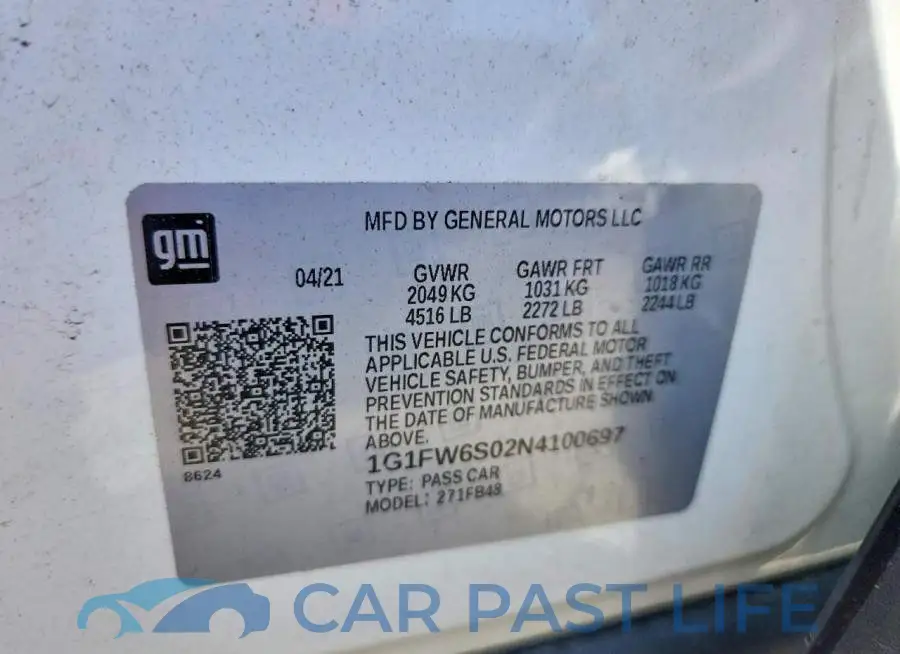 1G1FW6S02N4100697# 13