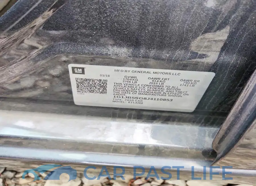1G1JB5SG8J4110853# 12