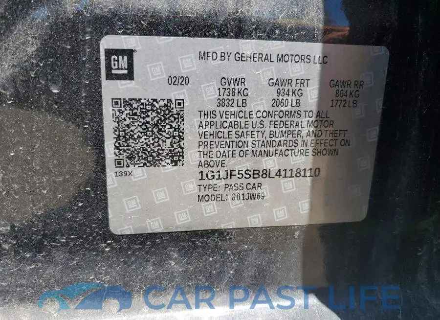 1G1JF5SB8L4118110# 12