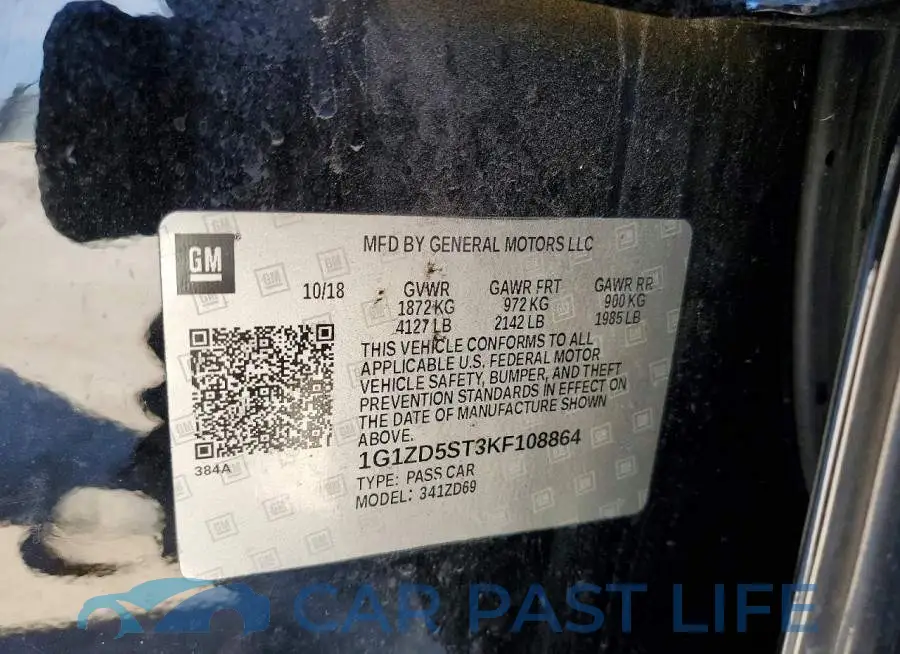 1G1ZD5ST3KF108864# 12