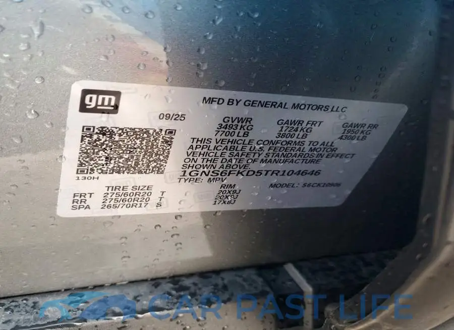 1GNS6FKD5TR104646# 14