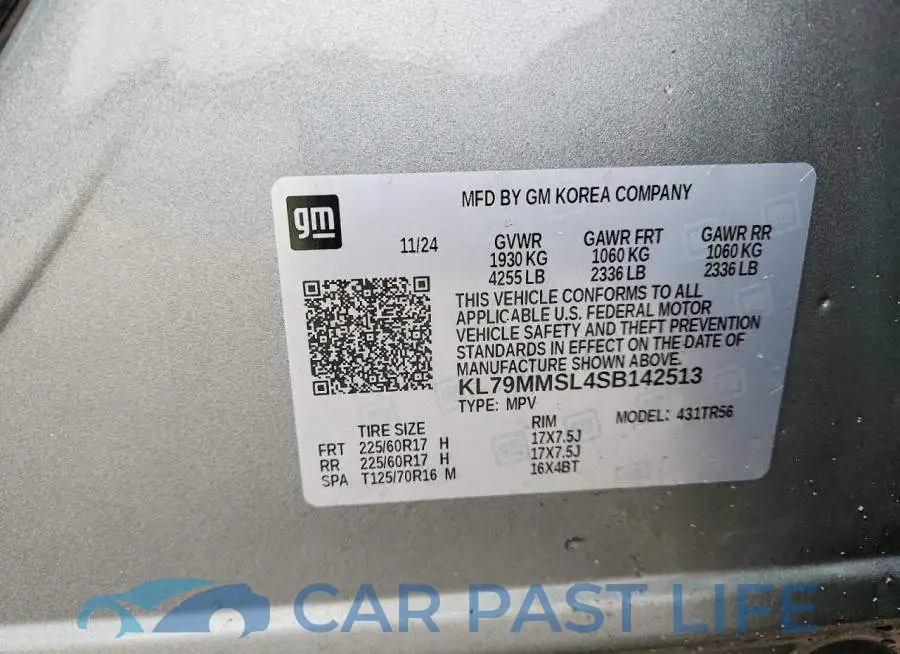 KL79MMSL4SB142513# 14