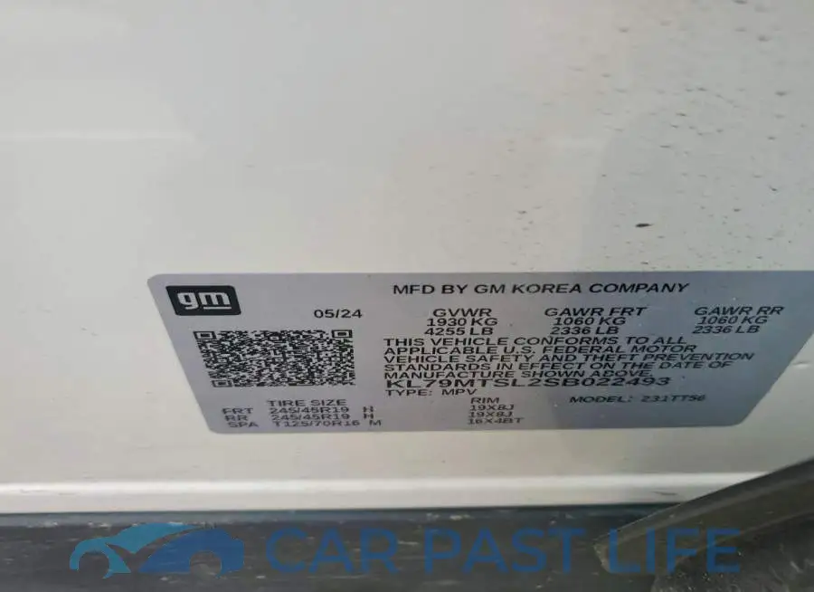 KL79MTSL2SB022493# 13