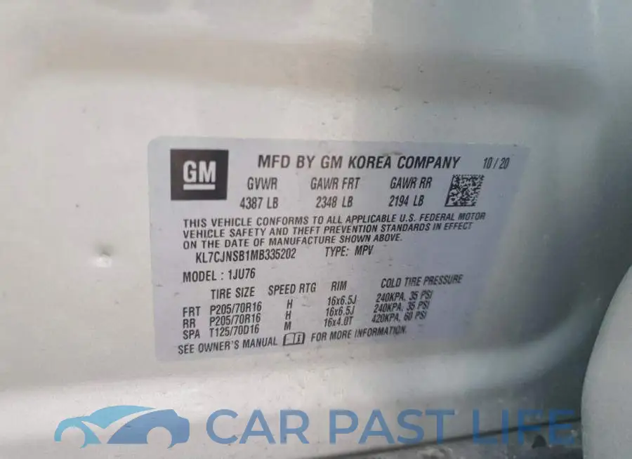 KL7CJNSB1MB335202# 13