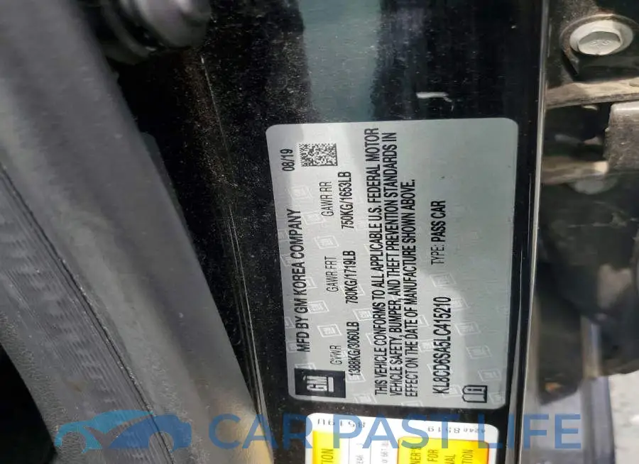 KL8CD6SA5LC415210# 12