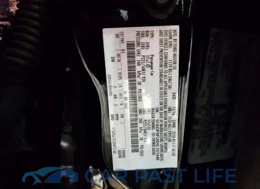 1FADP5FU6HL101449# 13